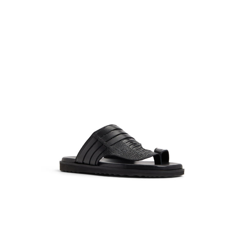 Aldo Haorina-In001 Men Black Strap Sandals (UK 8)