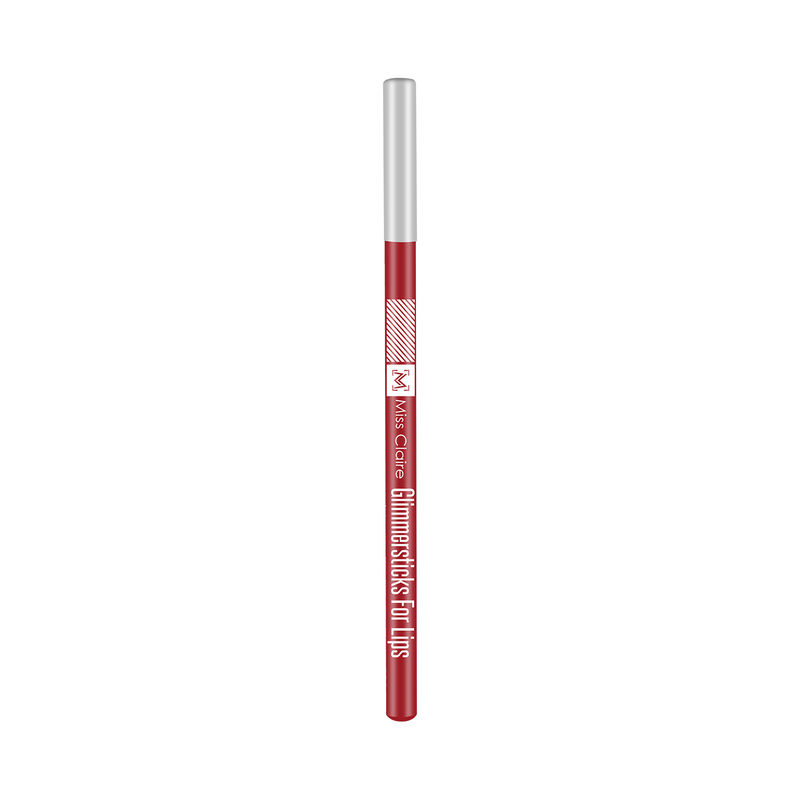 Miss Claire Glimmersticks For Lips - Warm Red L-38