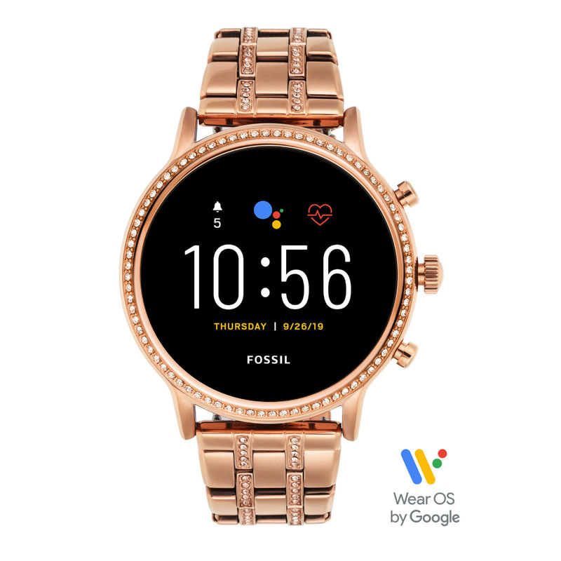 Buy Fossil Gen 5 Julianna Hr Rose Gold Smartwatch FTW6035 For Women Online