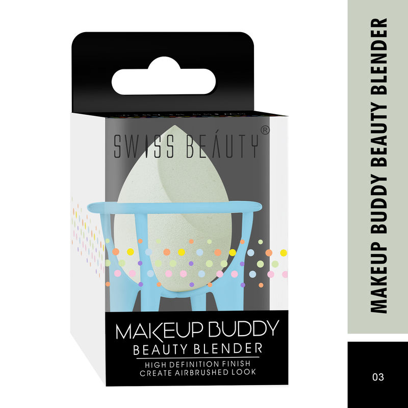 Swiss Beauty Makeup Buddy Beauty Blender - Green