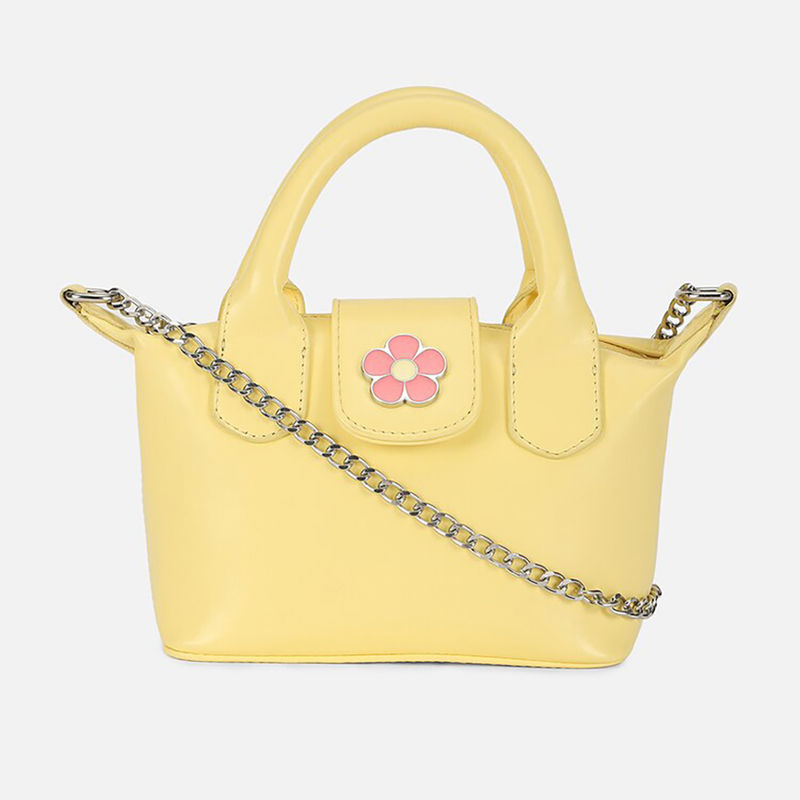 Buy Forever 21 Solid Yellow Shoulder Bags Online