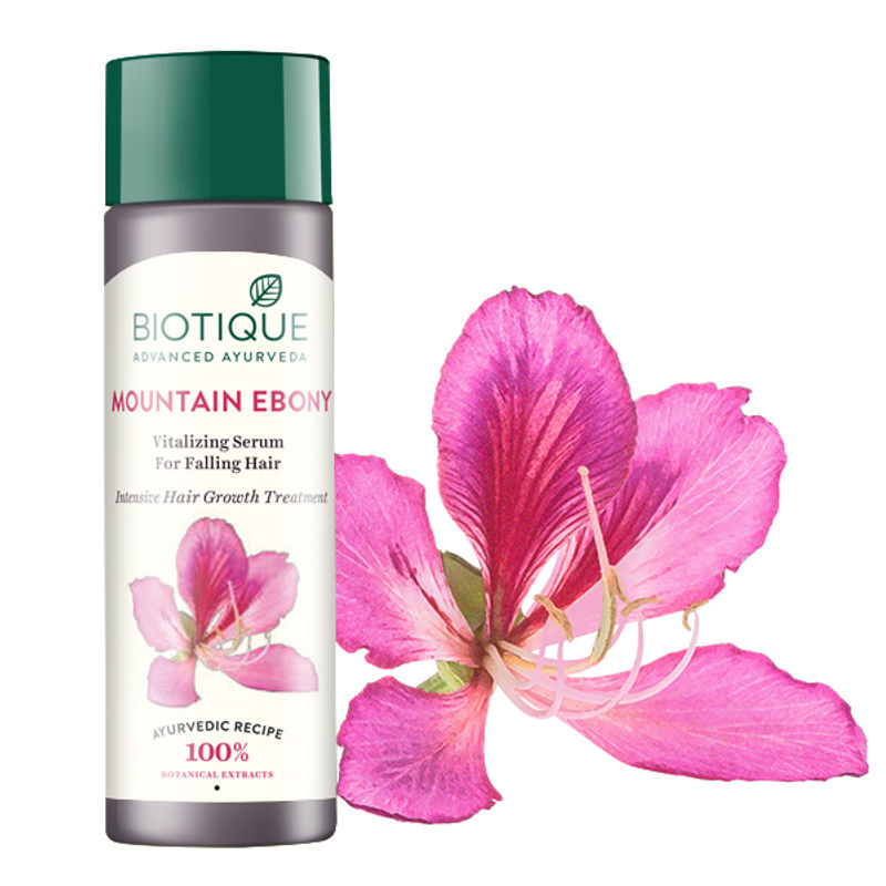 Biotique Bio Mountain Ebony Vitalizing Serum For Falling Hair Buy Biotique Bio Mountain Ebony Vitalizing Serum For Falling Hair Online At Best Price In India Nykaa