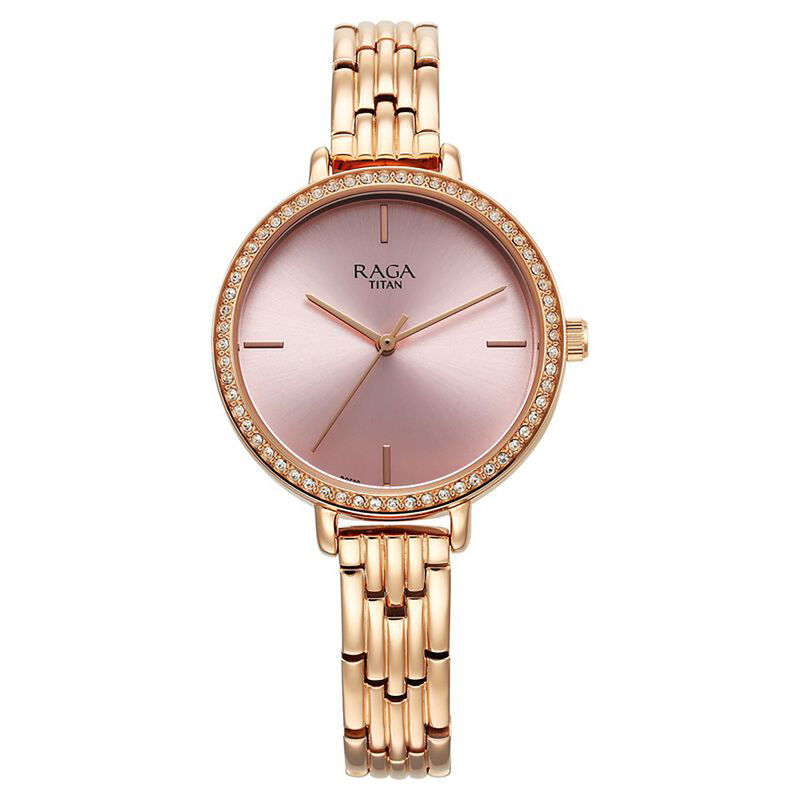 Titan round dial watches for ladies sale