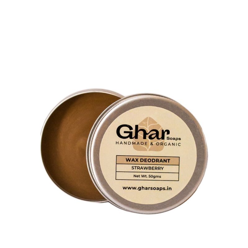 Ghar Soaps Organic Deodorant For Women And Men Strawberry Buy Ghar