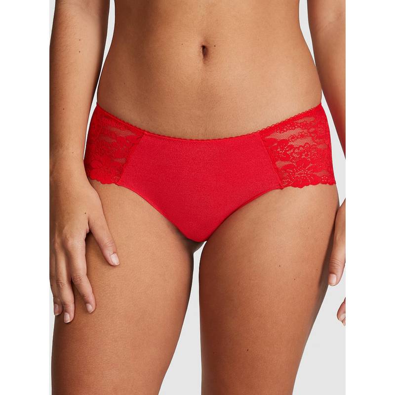 Victoria's Secret PINK No-Show Hip Hugger Panty Red (XS)