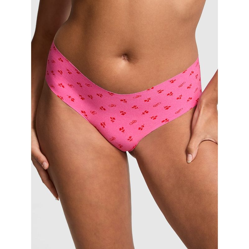 Victoria's Secret PINK No-Show Cheeky Panty Pink (XS)