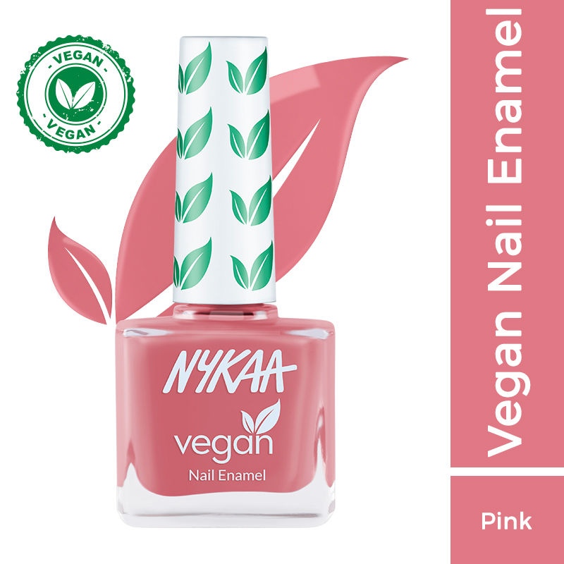 Nykaa Cosmetics Vegan Nail Enamel - Guava Nice Day 398