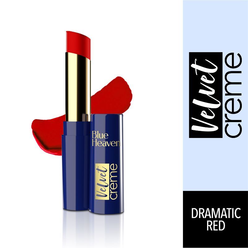 Blue Heaven Velvet Creme Lipstick - Dramatic Red