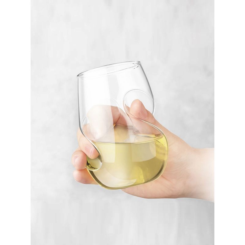 Buy Final Touch Conundrum Wine Glasses (Set of 4) Online