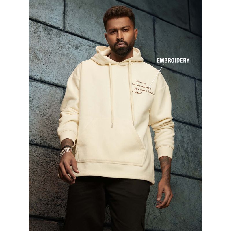 The Souled Store Originals: Tiger Mens Oversized Hoodie (2XL)