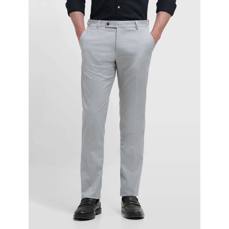 Arrow Dobby Hudson Regular Fit Trousers (38)