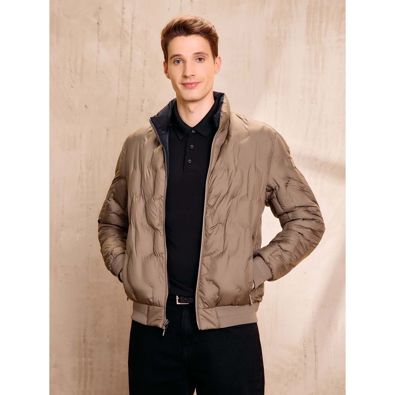 U.S. Polo Assn. Denim Co. Men Reversible Regular Fit Jacket (L)