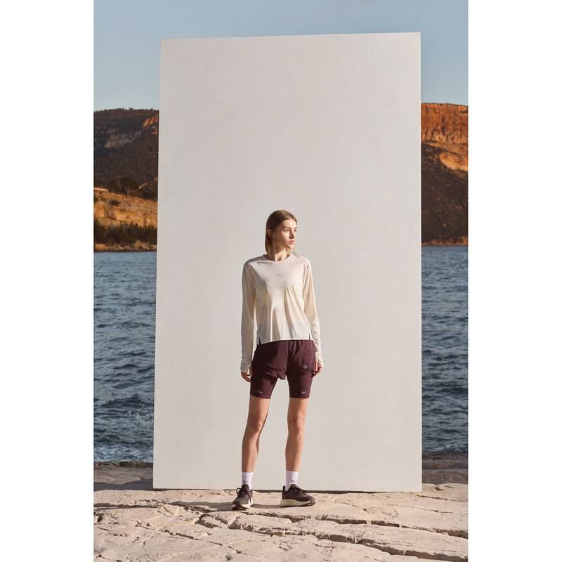 H&M Women White Sports Top With Coolmove (2XL)