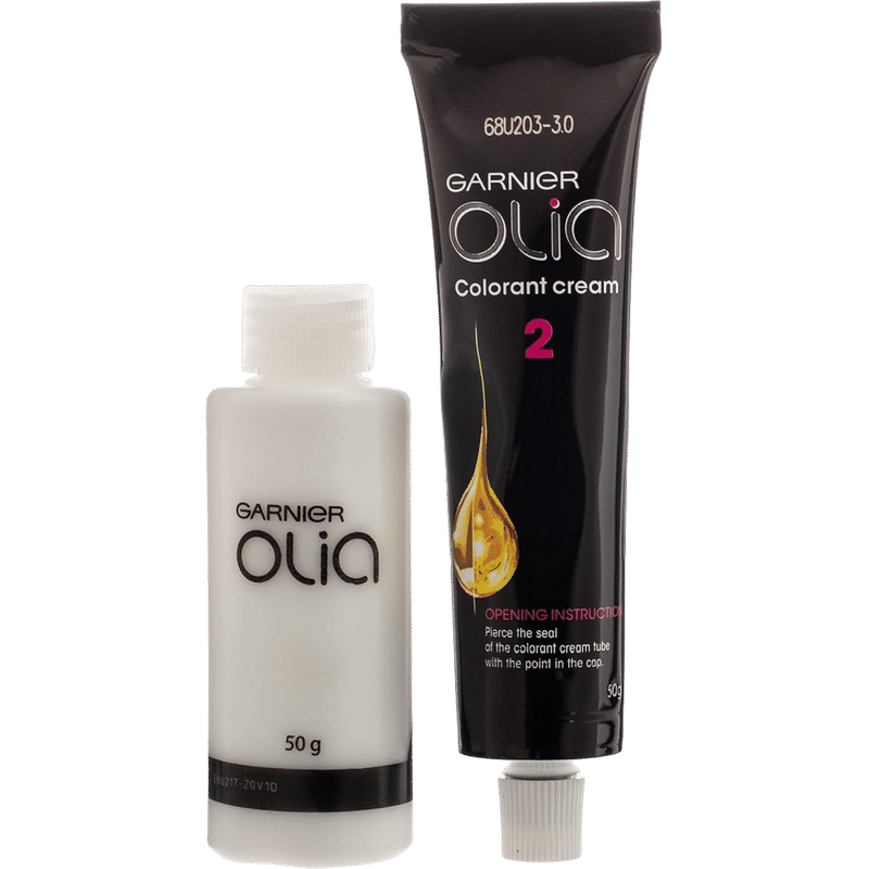 Garnier Olia No Ammonia Permanent Haircolor with 60% Oils-4.0 Dark Brown