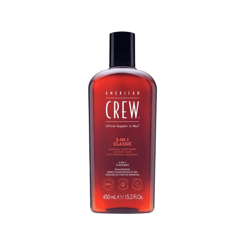 American Crew 3in1 Shampoo, Conditioner and Body Wash