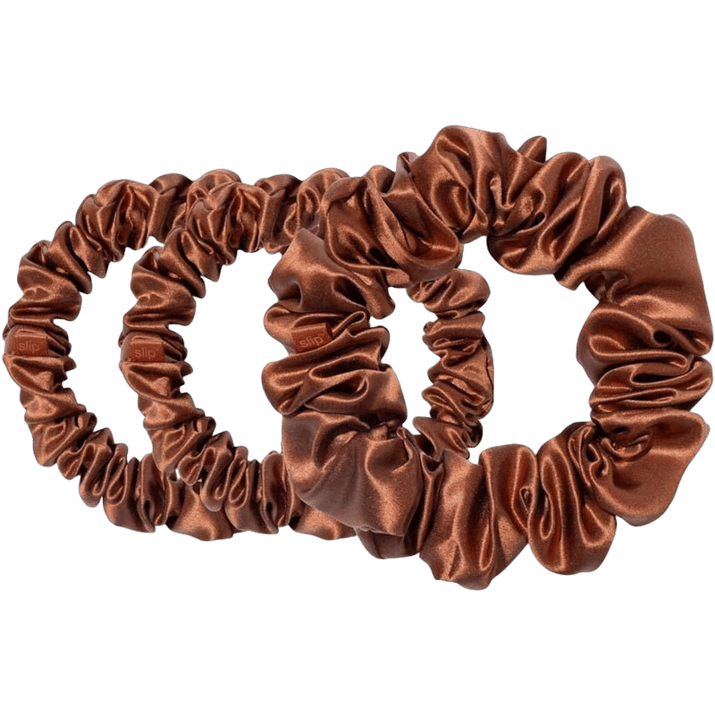 Slip Back to Basics Midi Large Scrunchie Set-Auburn
