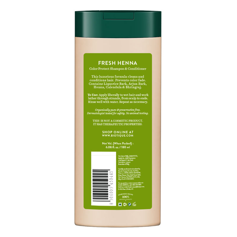Biotique Fresh Henna Colour Protect Shampoo & Conditioner