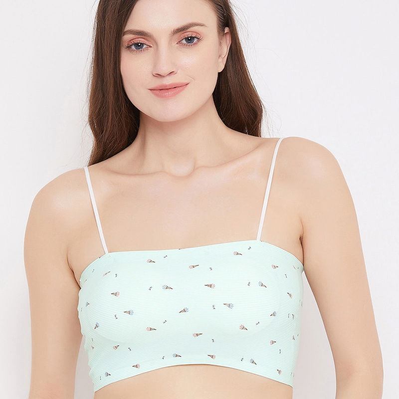 Secrets By ZeroKaata Medium Impact Slip On Padded Sport Bra- Assorted (S)