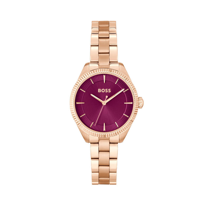 Buy Boss Sage Analog Red Round Dial Women Watch - 1502728 Online
