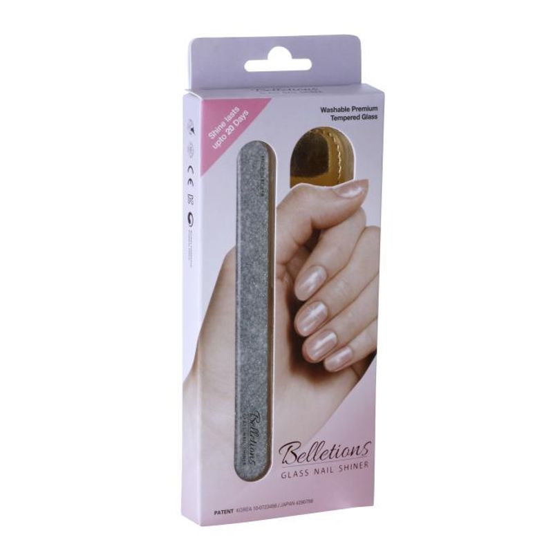 Belletions Glass Nail Shiner (Galaxy Black)