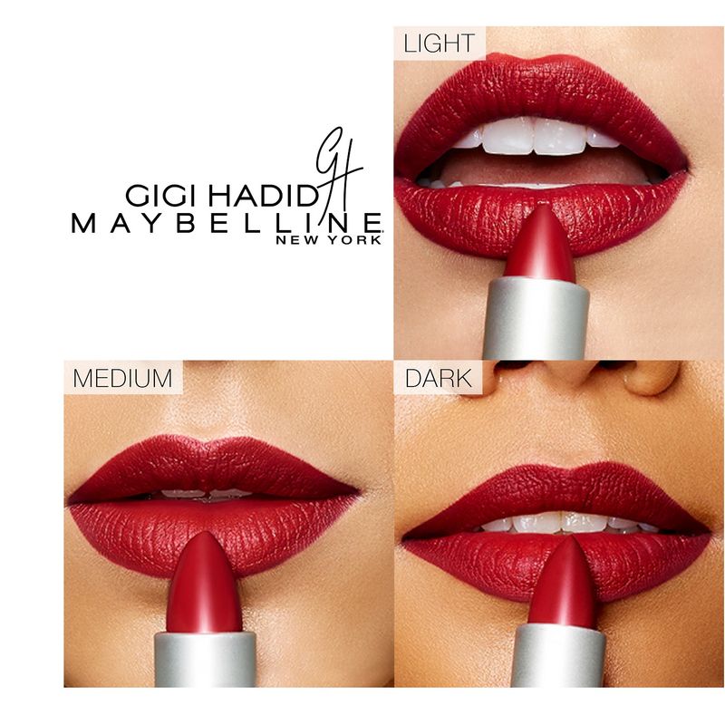 Maybelline New York Gigi Hadid Color Sensational Lipstick Khair At