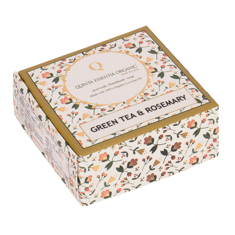 Quinta Essentia Organic Greentea Rosemary Soap