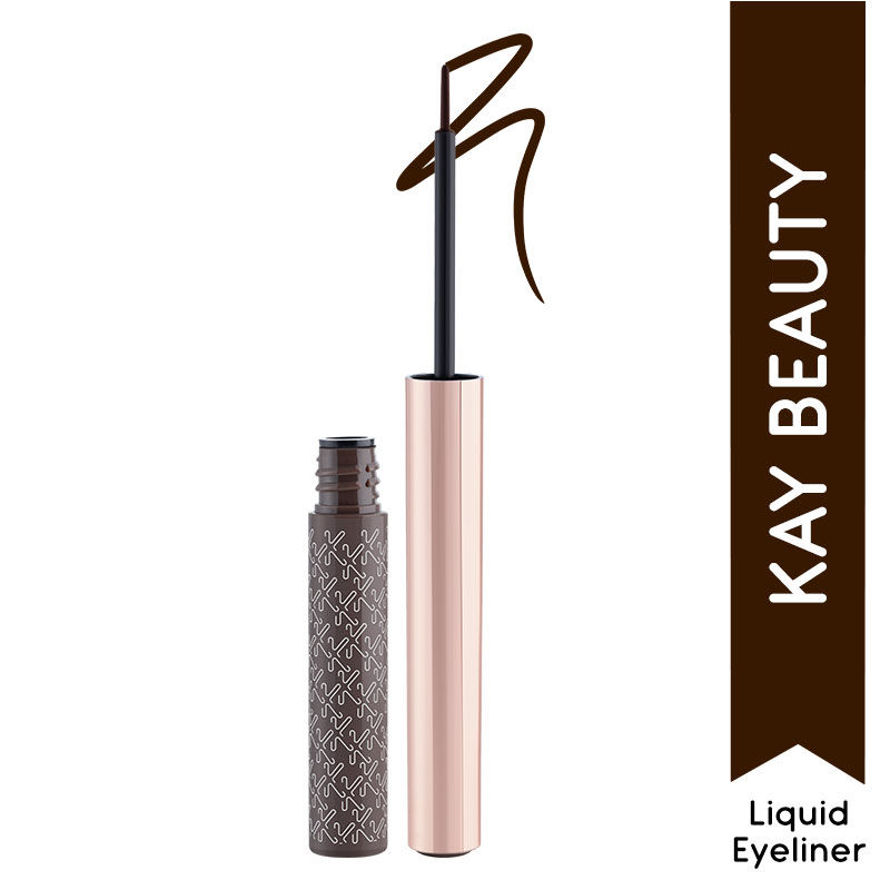 Kay Beauty Quick Dry Liquid Eyeliner - Grunge Raisin
