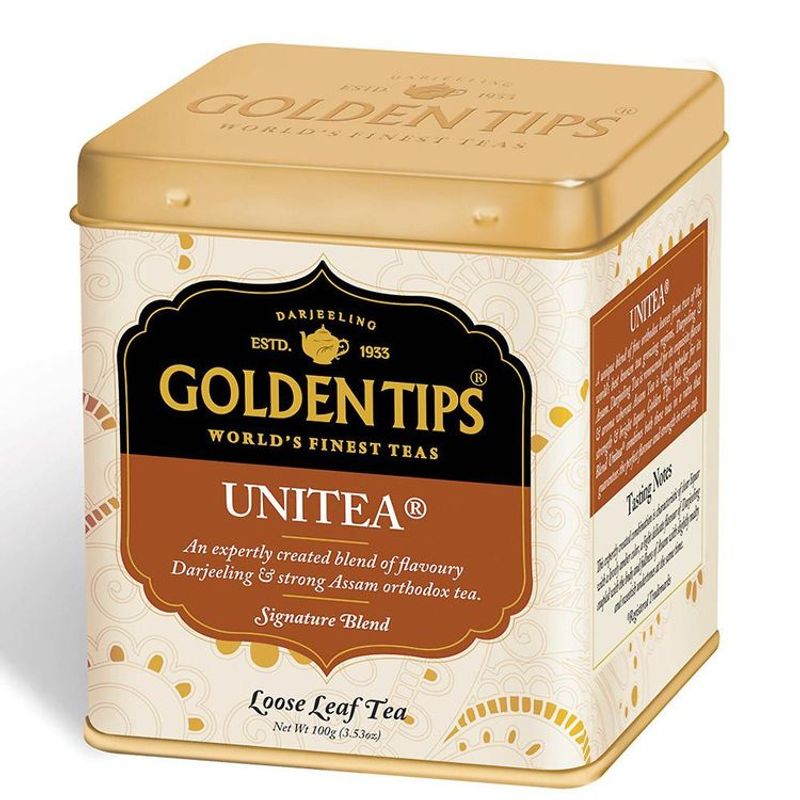 Golden Tips Unitea Tin Can