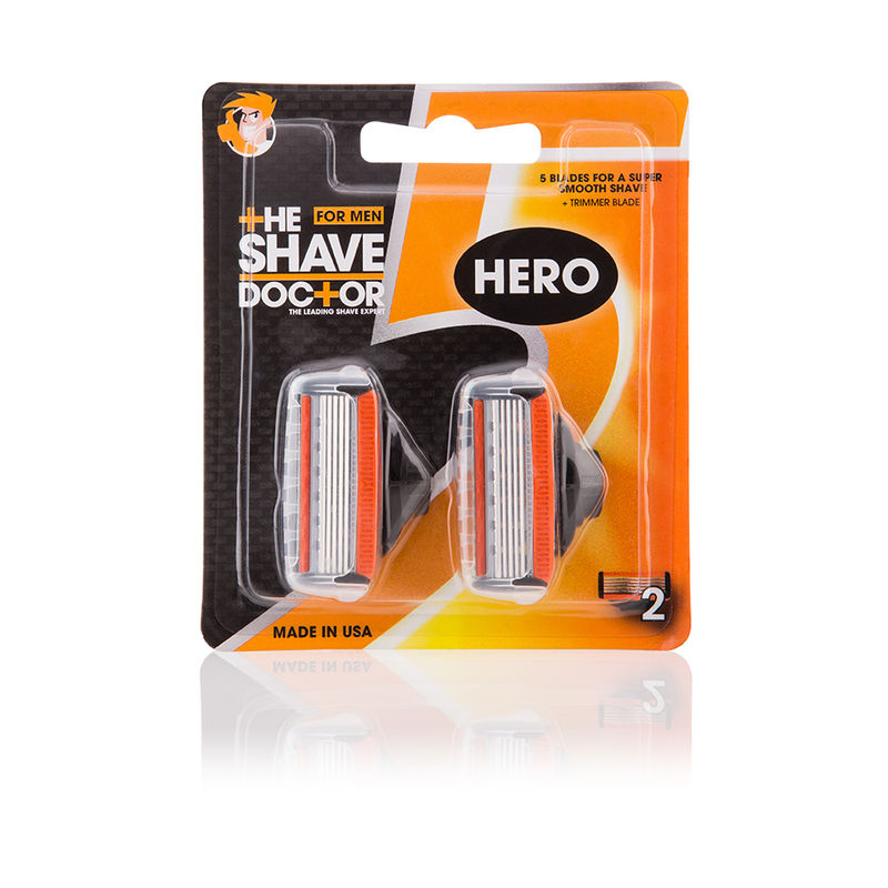 The Shave Doctor Hero Blade - Packs of 2