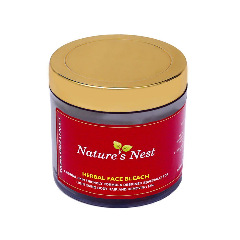 Nature S Nest Herbal Face Bleach Review Nykaa