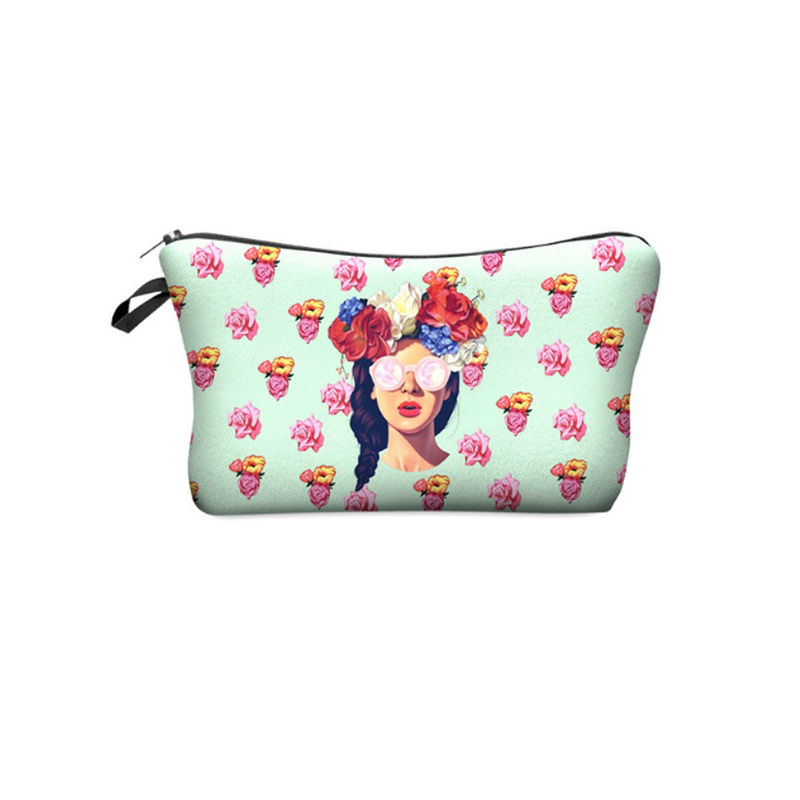 Ferosh Hipster Girl Makeup Pouch