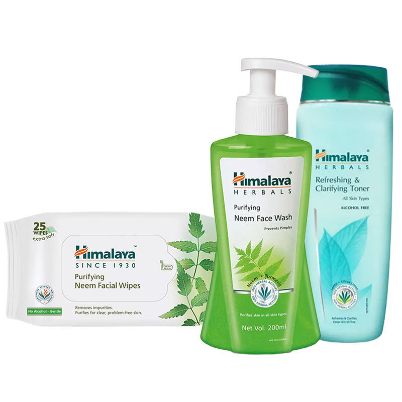 Himalaya Herbals Purifying And Refreshing Skin Combo Buy Himalaya Herbals Purifying And Refreshing Skin Combo Online At Best Price In India Nykaaman