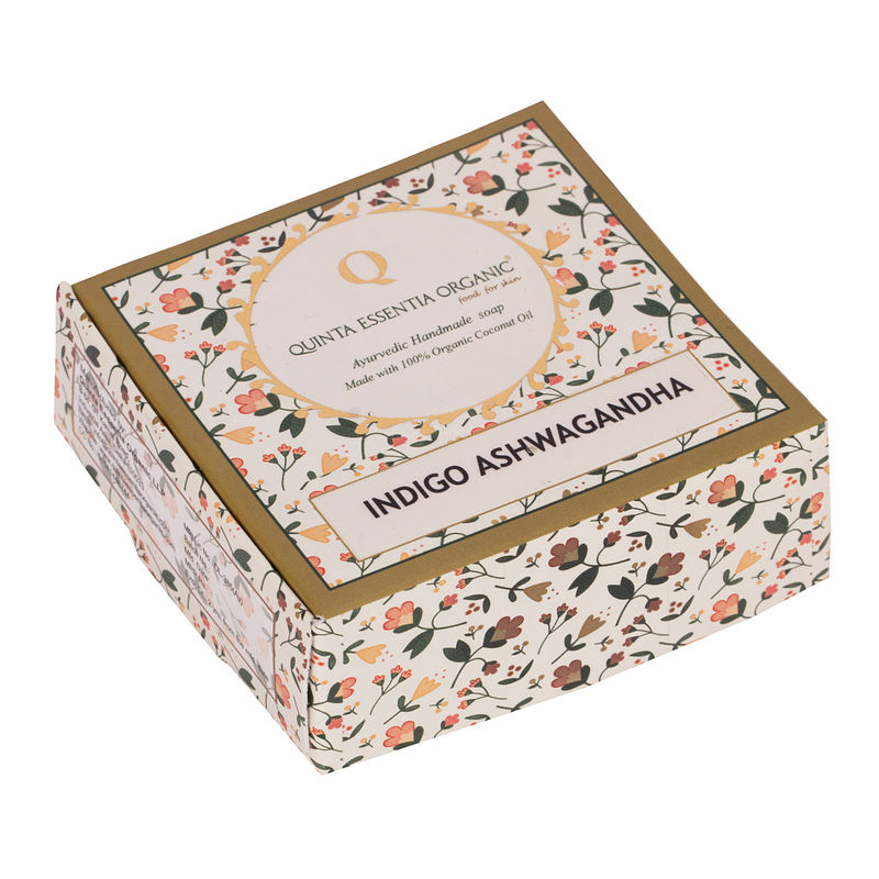 Quinta Essentia Organic Indigo Ashwagandha Soap