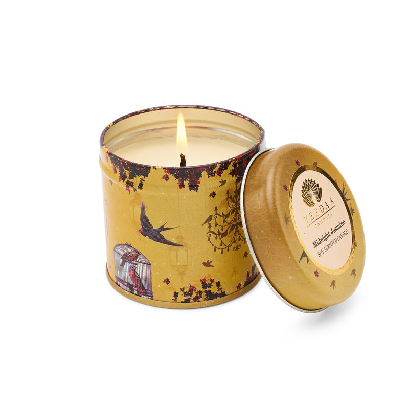 Buy Veedaa Midnight Jasmine Soy Scented Candle Online