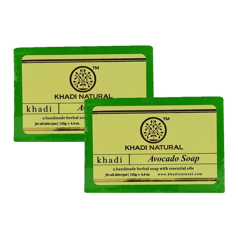 Khadi Natural Ayurvedic Avocado Soap Pack of 2 Buy Khadi Natural