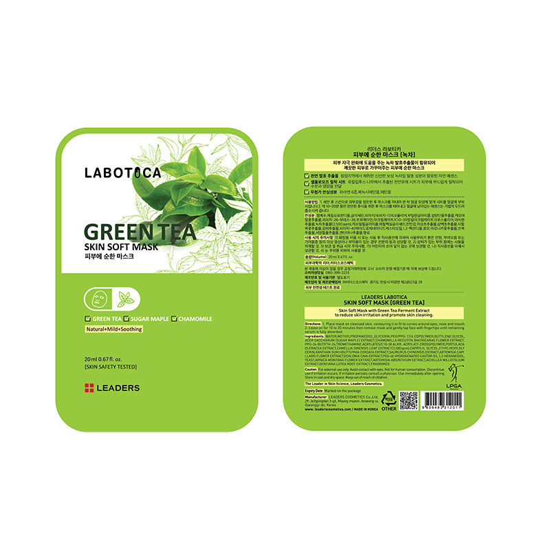 Leaders Labotica Skin Soft Mask Green Tea