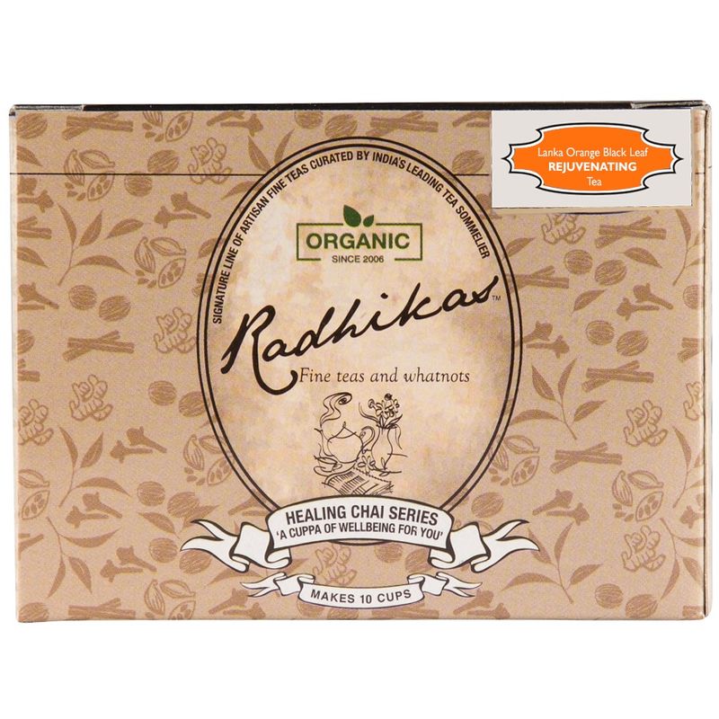 Radhikas Lanka Orange Black Rejuvenating Tea
