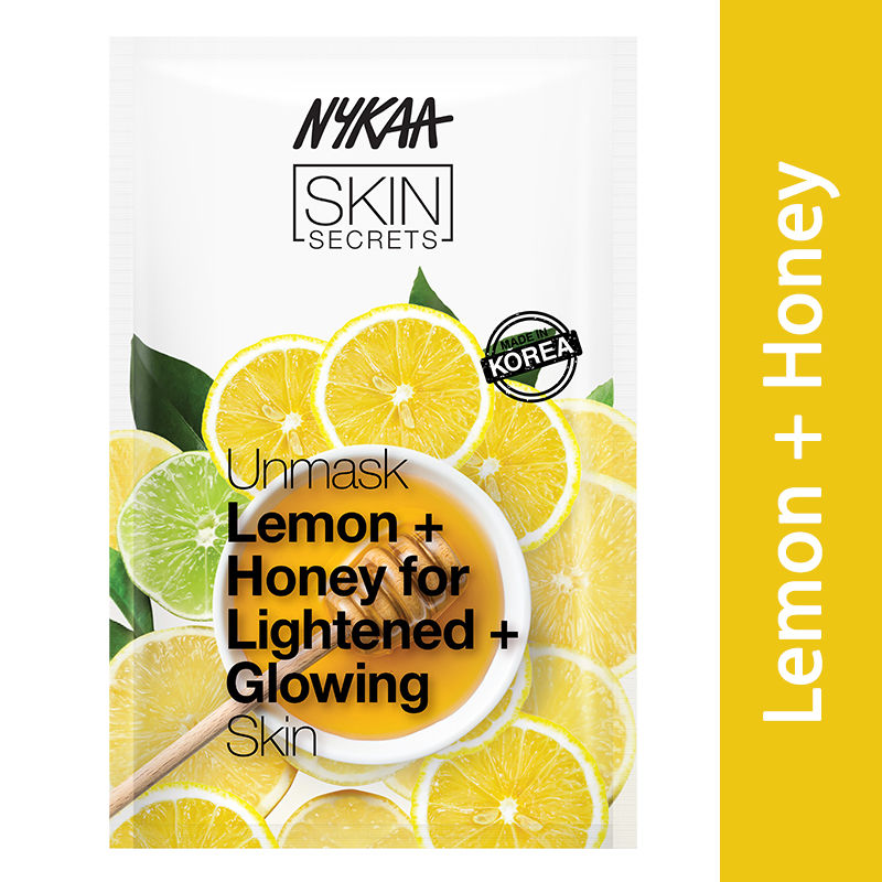 Nykaa Skin Secrets Lemon + Honey Sheet Mask