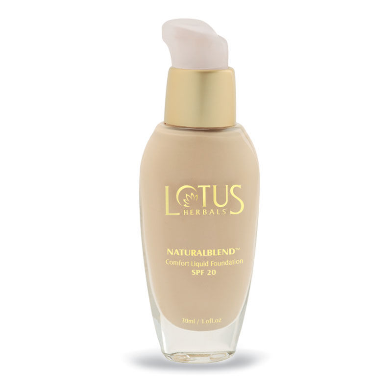Lotus Make-Up Natural Blend Comfort Liquid Foundation SPF 20 - Sand (For Normal To Dry Skin)