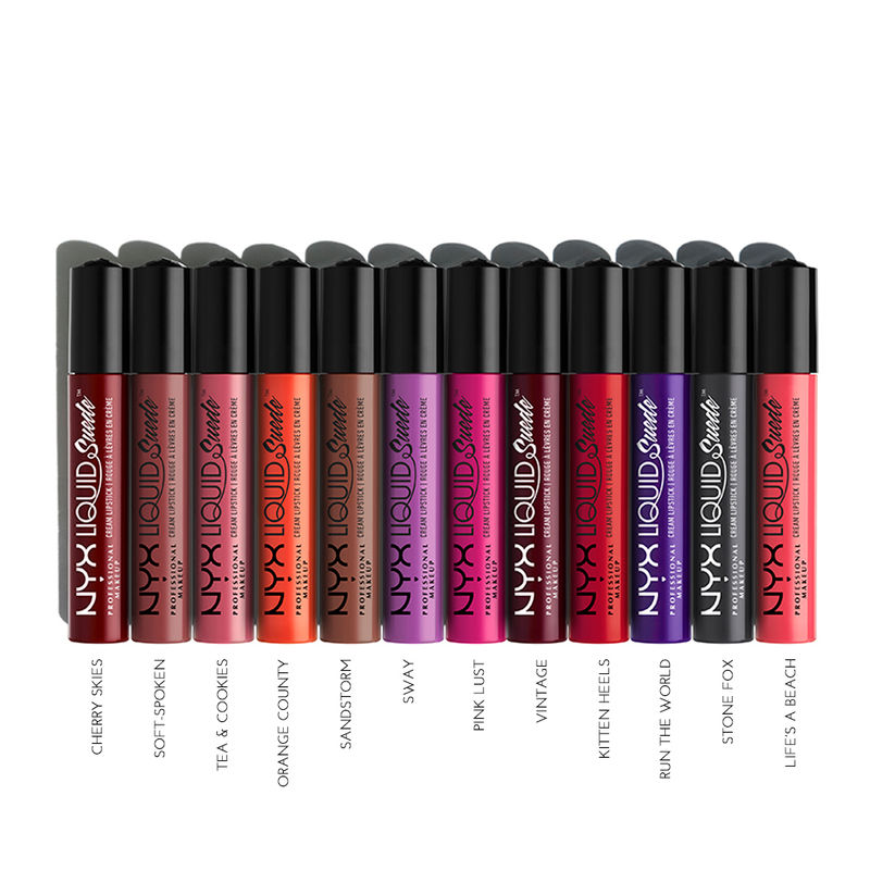 Nyx Professional Makeup Liquid Suede Cream Lipstick At Nykaacom