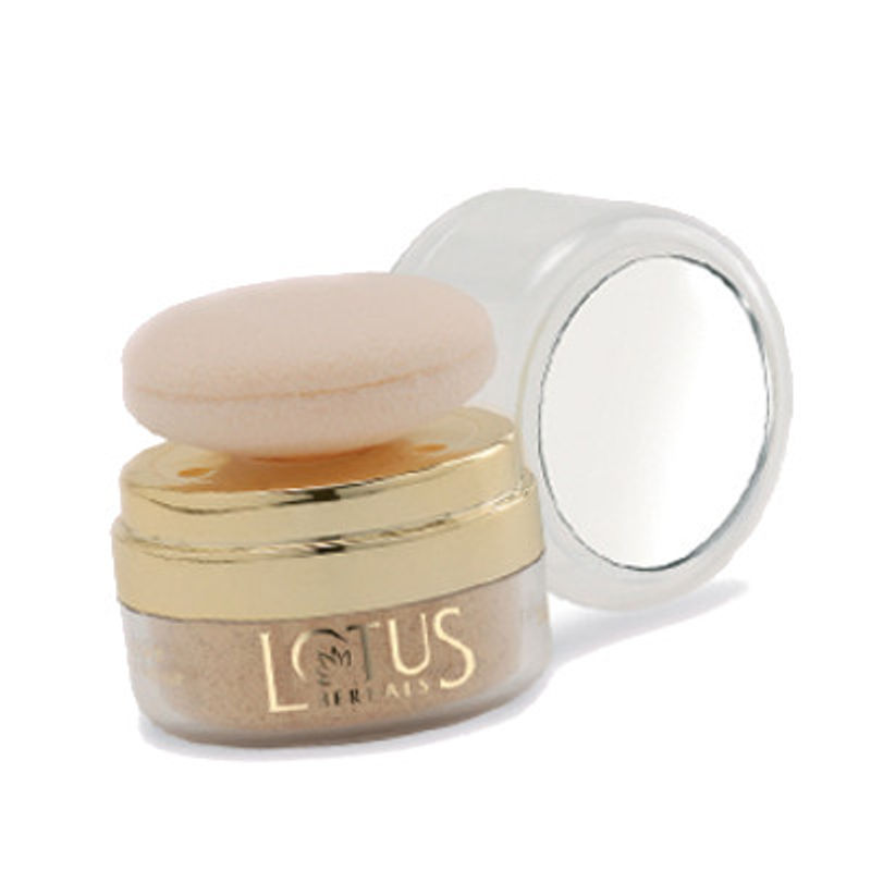 Lotus Make-Up Naturalblend Translucent Loose Powder Auto Puff SPF 15 - Rouge Lustre