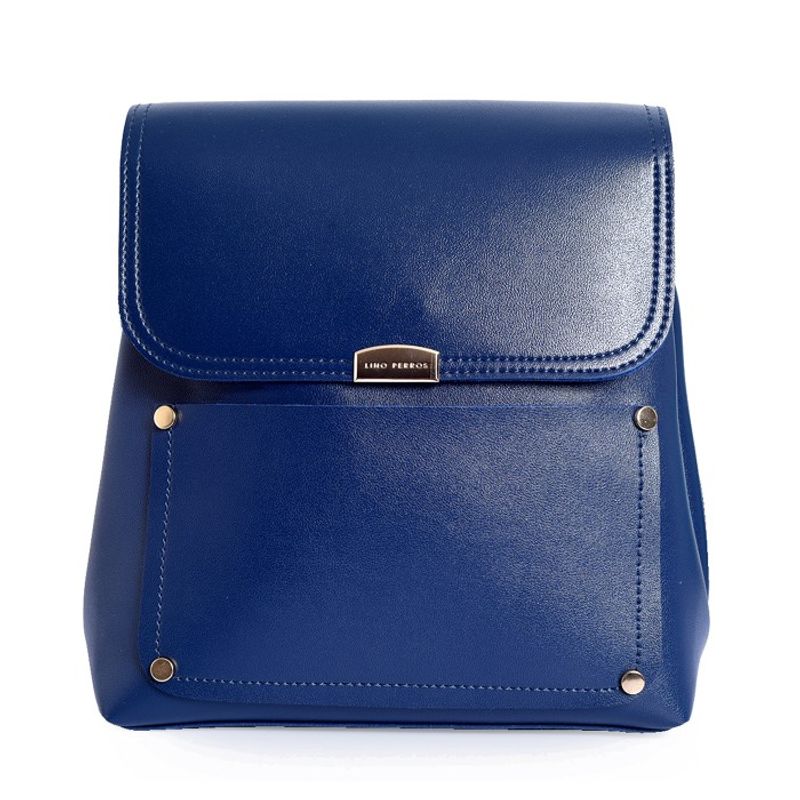 lino perros blue handbag