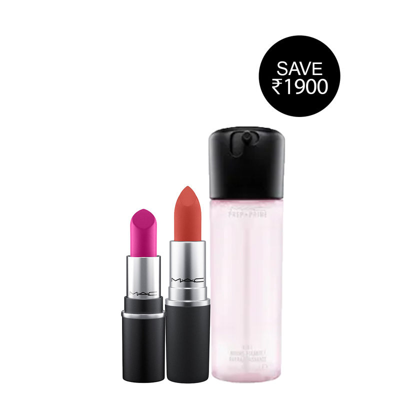 M.A.C Lip Duo With Fix+ Rose