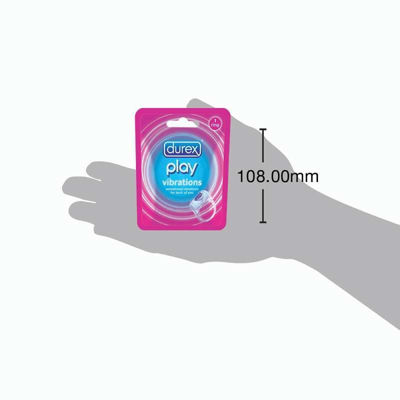 durex vibrating condom Durex® Vibrating Ring Clitoris Stimulation Devil Ultra Fire Finger main image 0