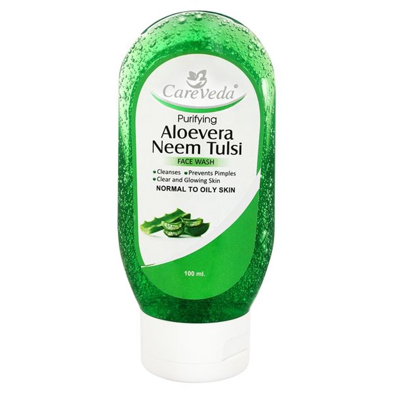 CareVeda Purifying Aloe Vera Neem Tulsi Face Wash