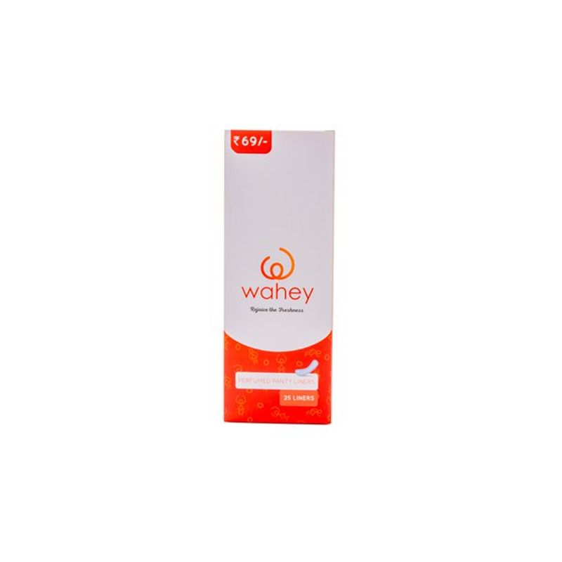 Wahey Perfumed Panty Liners - 25 Pieces