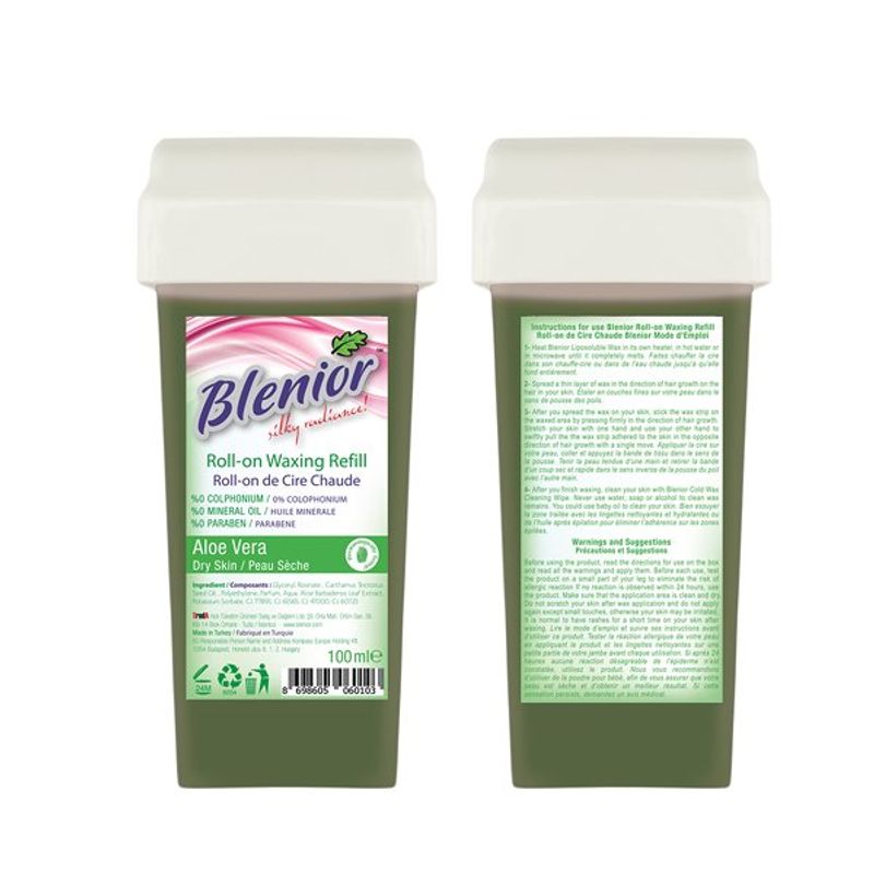 Blenior Roll-On Wax - Aloe Vera