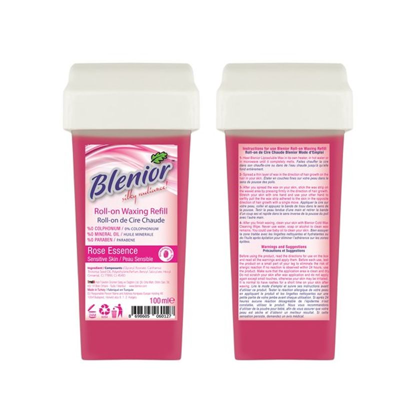 Blenior Roll-On Wax - Rose