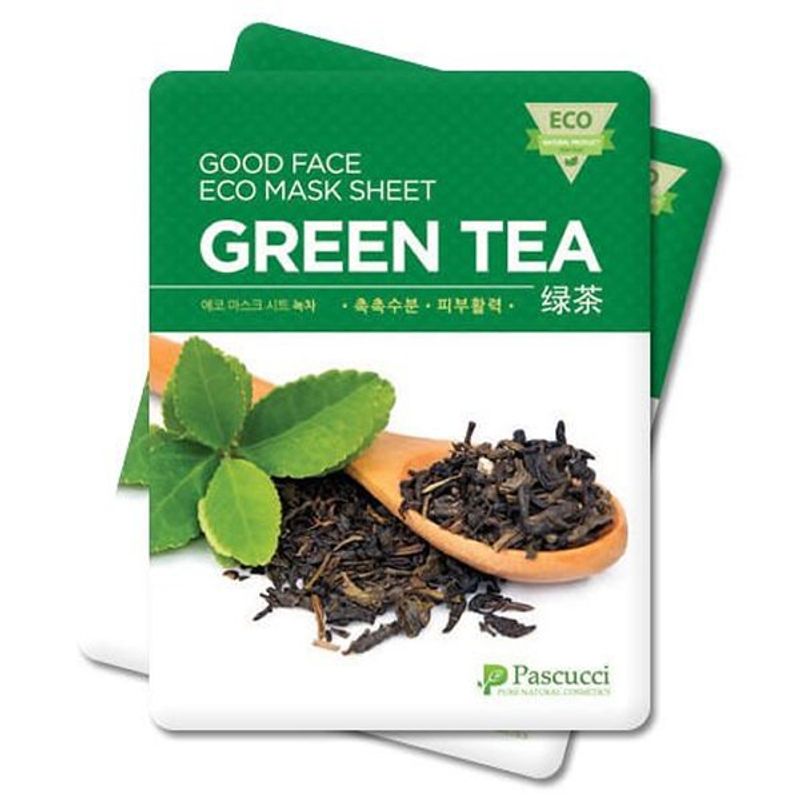 Pascucci Green Tea Good Face Eco Mask Sheet