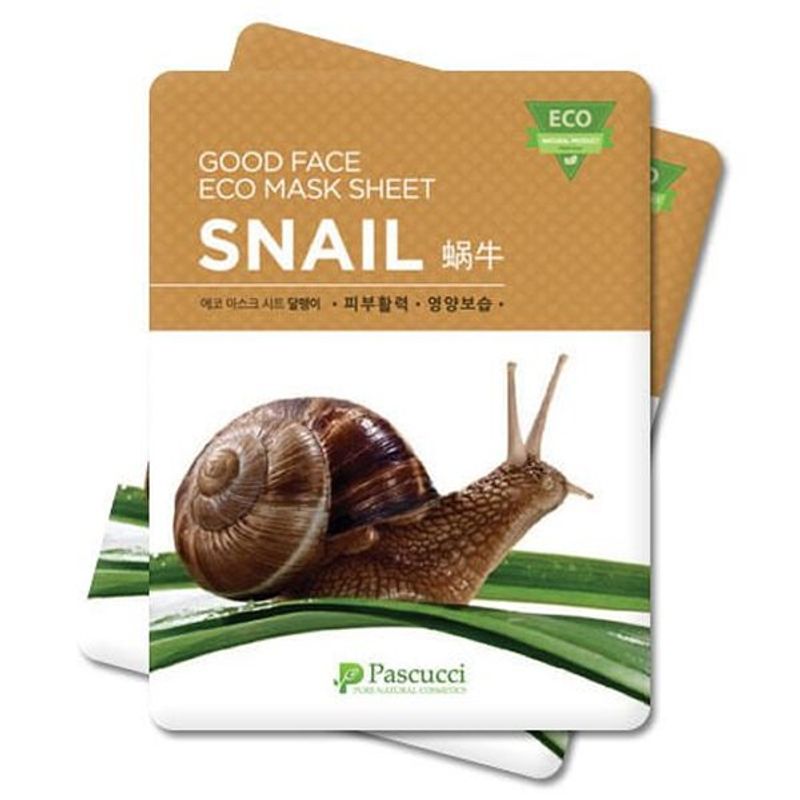 Pascucci Snail Good Face Eco Mask Sheet